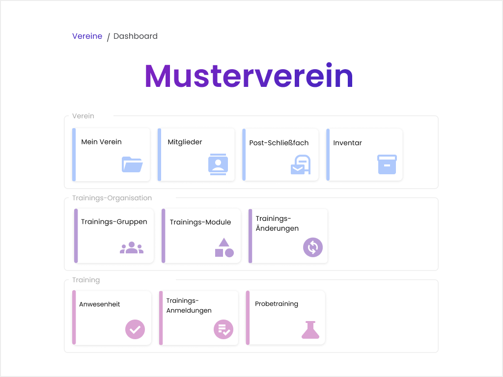 Vereinsmanager Software: editieren eines Vereins